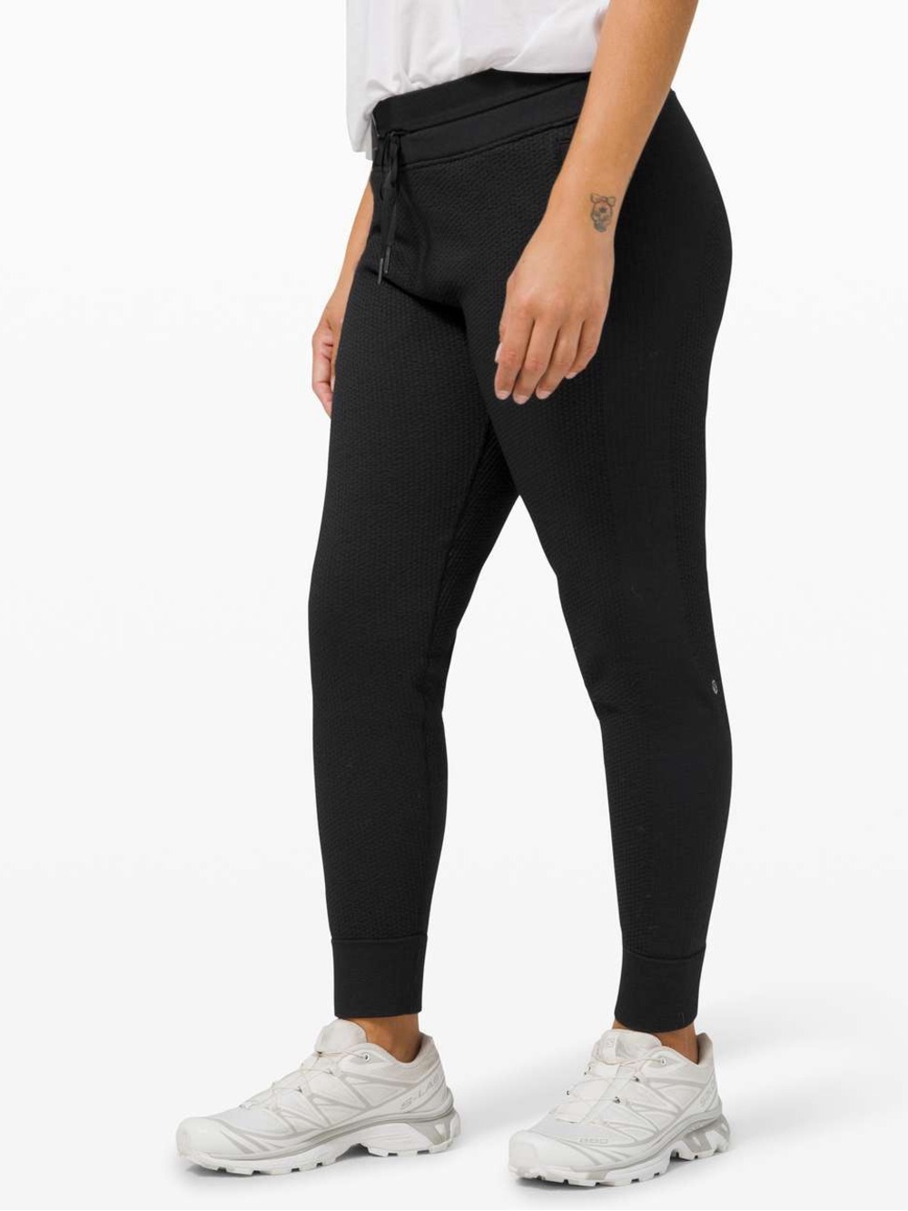 Lululemon Engineered Warmth Jogger Black Size 8 W5CR6S Merino Wool